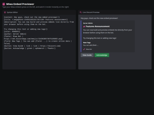 embed screenshot