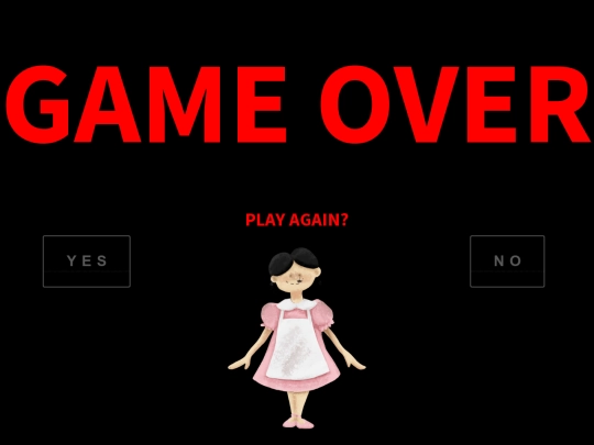 gameover screenshot