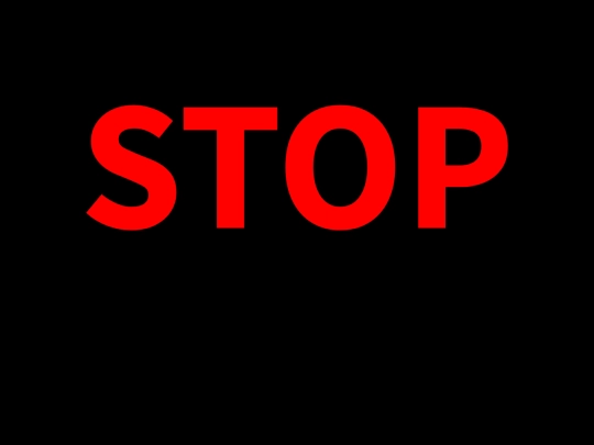 stop screenshot