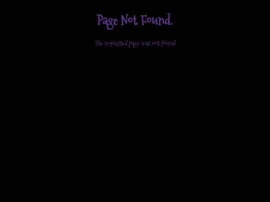 not_found screenshot