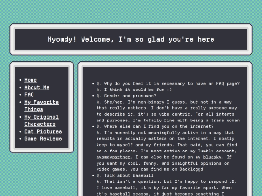 faq screenshot