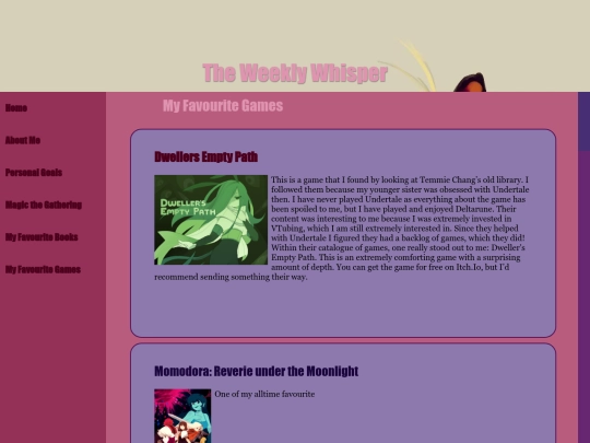 favGames screenshot