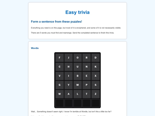 easytrivia screenshot