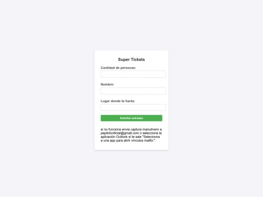 supertickets screenshot