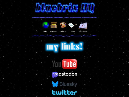 links screenshot