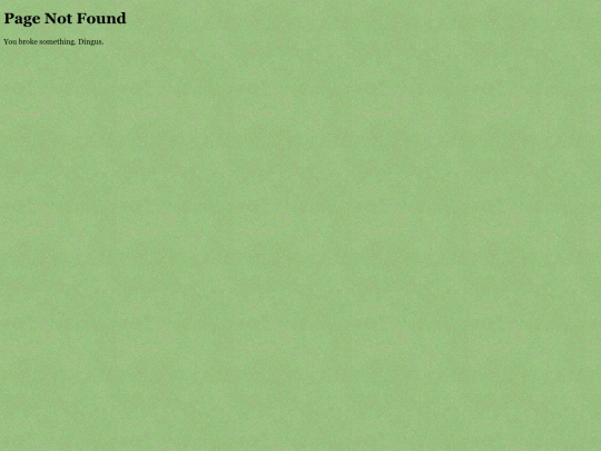 not_found screenshot