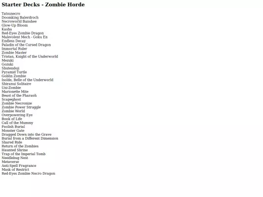 cards/tcg-starter-decks/2018-Structure-Deck-Zombie-Horde screenshot