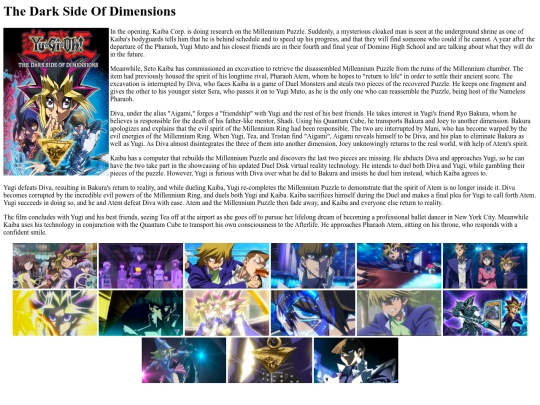 film/dimensions screenshot