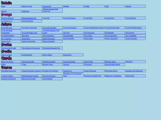 menu/pagesfin screenshot