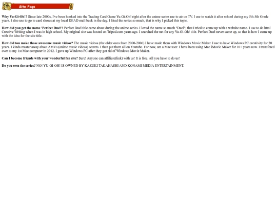 site/questions screenshot