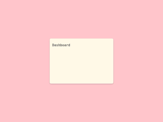 pages/dashboard screenshot