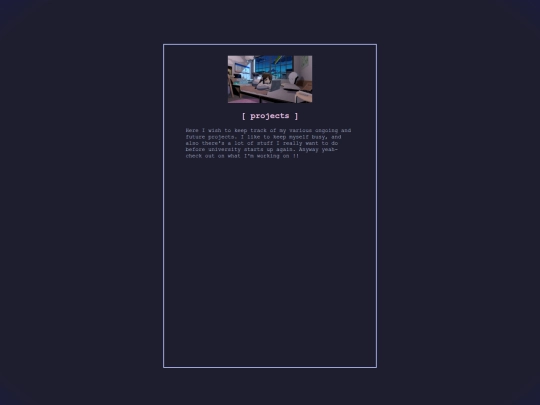 pages/projects screenshot