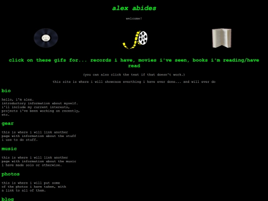 index screenshot