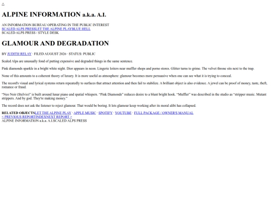 glamour-and-degradation screenshot