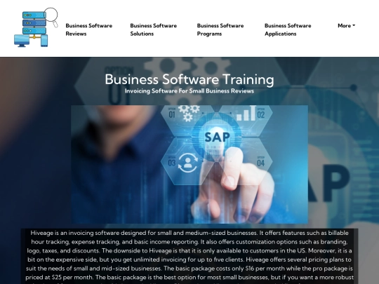 business-software-Training screenshot