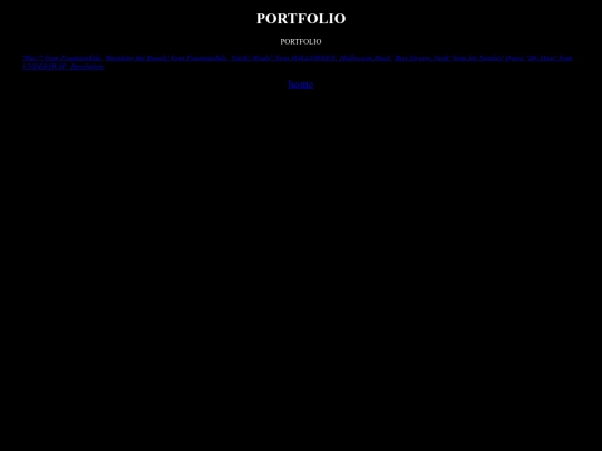 portfolio screenshot