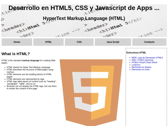 HTML screenshot