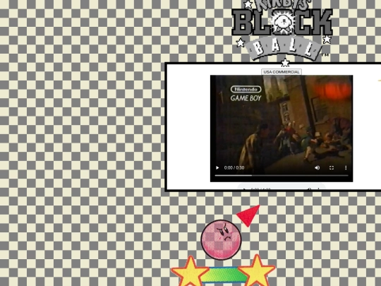 kirby/blockball screenshot