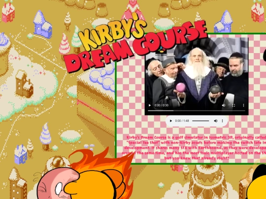 kirby/dreamcourse screenshot