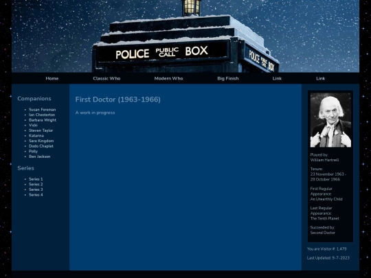 classicwho/doctors/firstdoctor screenshot