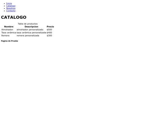 catalogo screenshot
