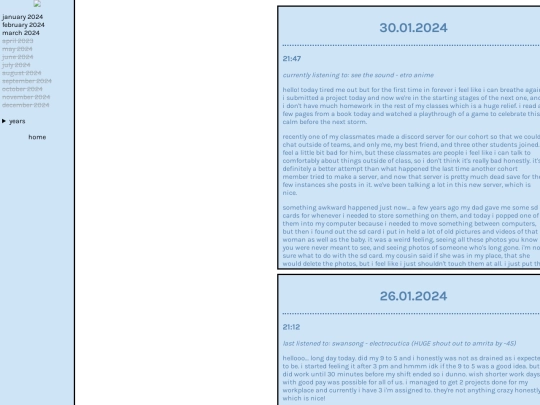 diary/january2024 screenshot