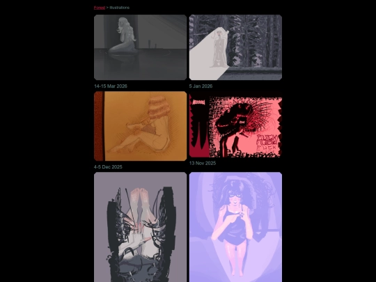 forest/illustrations screenshot