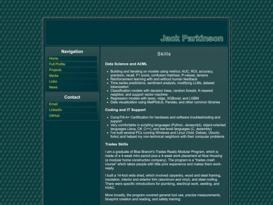 fullprofile screenshot