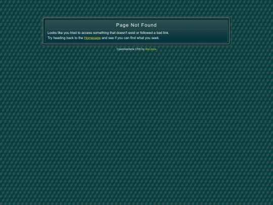not_found screenshot