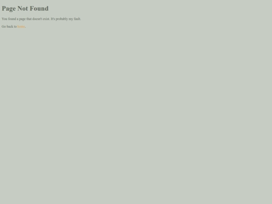 not_found screenshot