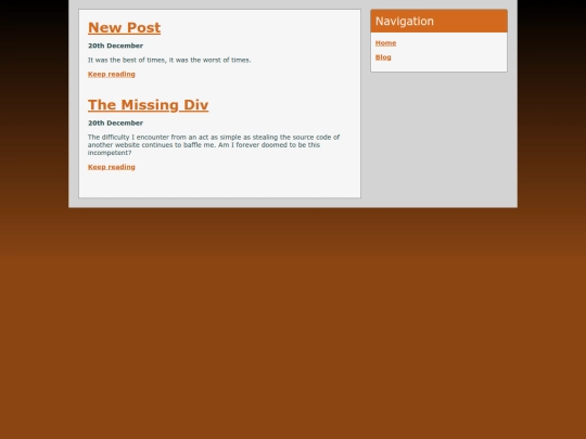 blog screenshot