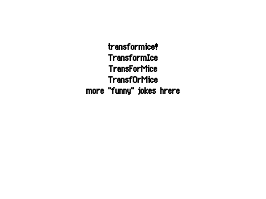transfor screenshot