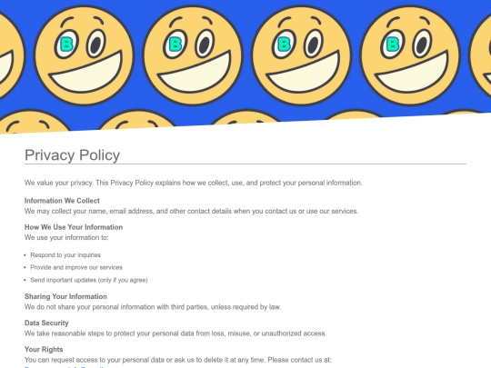 privacy screenshot