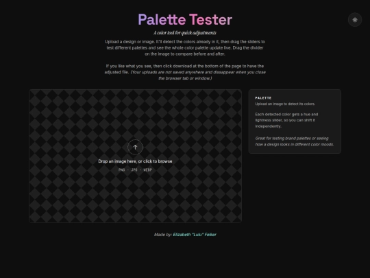 palette-tester screenshot