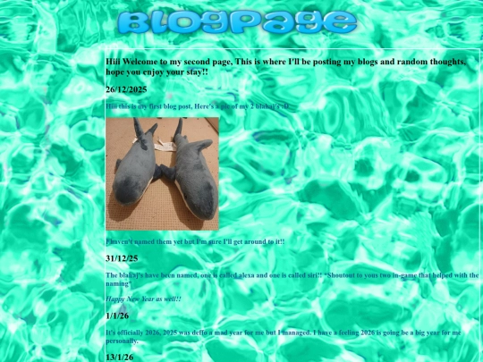 BlogPage screenshot