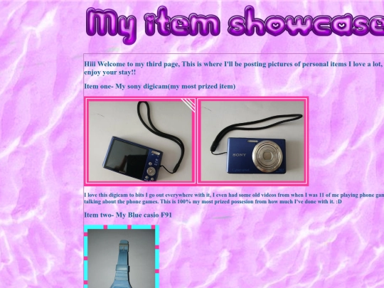 ItemShowcase screenshot