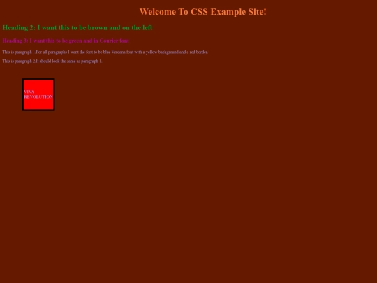 csspractice screenshot