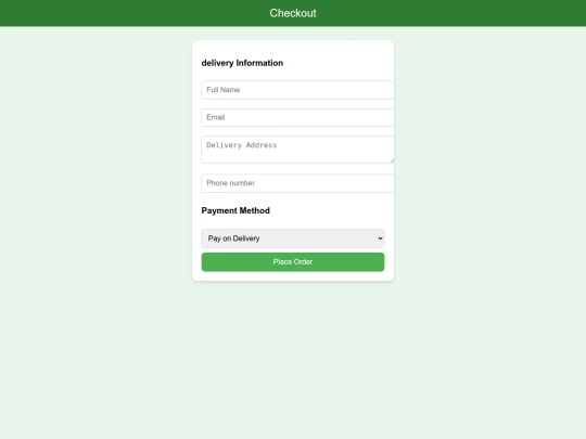 Checkout screenshot