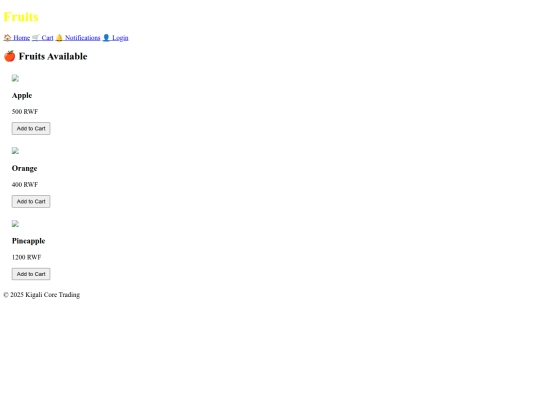 Fruit screenshot