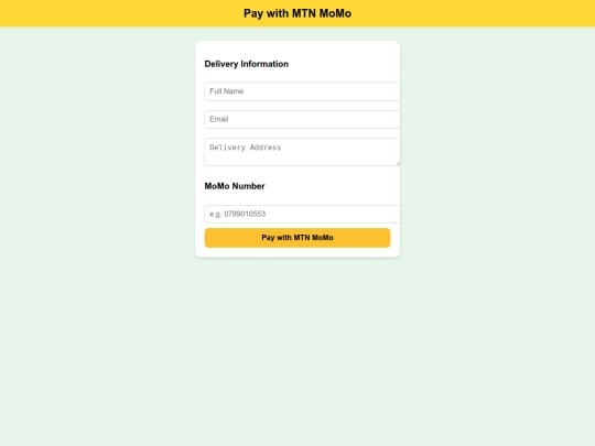 payment screenshot