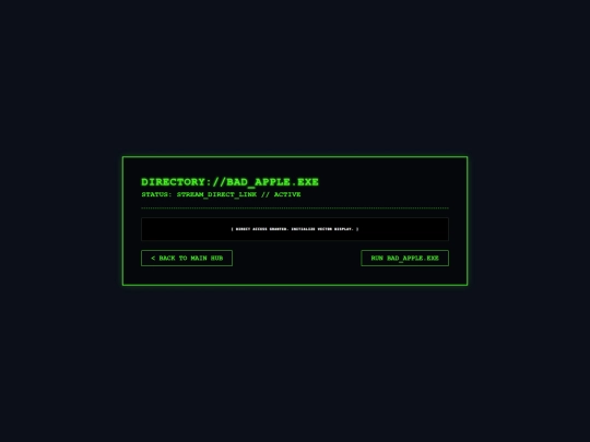 badapple screenshot
