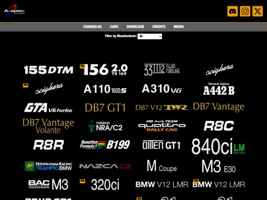 aspec/cars screenshot