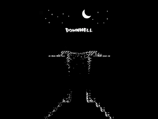 games/downwell/downwell screenshot