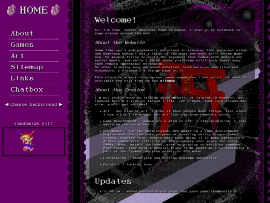 home screenshot