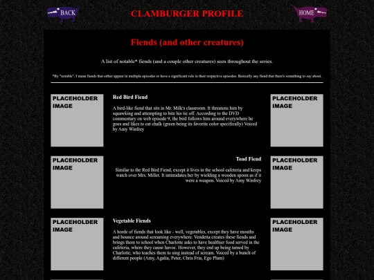 characters/fiends screenshot