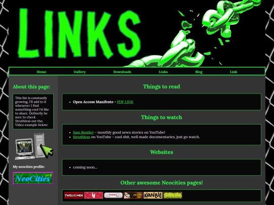 Links/links screenshot
