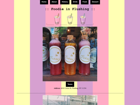 foodieinflushingdrink screenshot