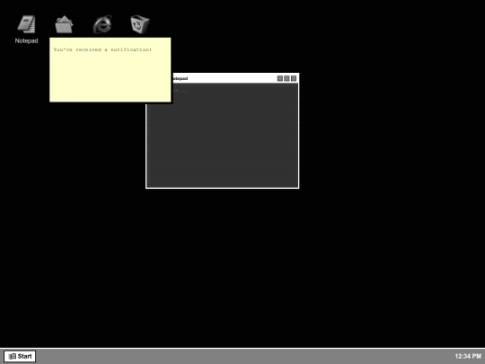 virtualmachine screenshot
