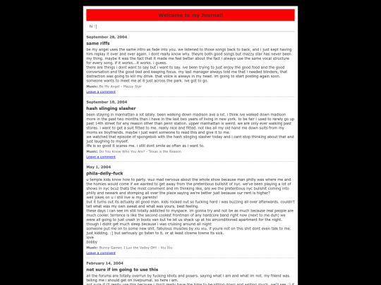 links/infestedbyrats.livejournal.com screenshot