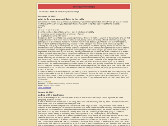 links/thetasteofdays_thatwillalwaysburn.livejournal.com screenshot